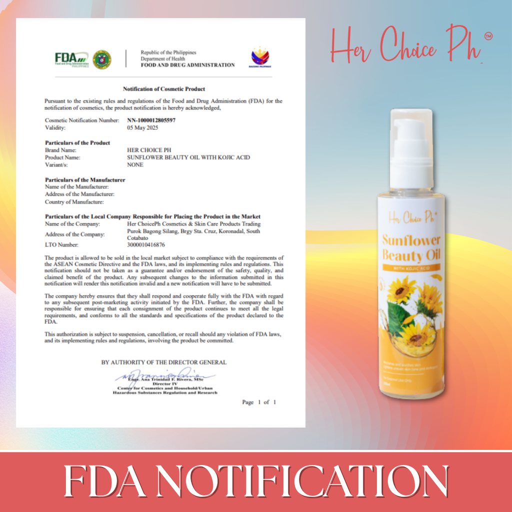 Her Choice Sunflower Beauty Oil 100mL