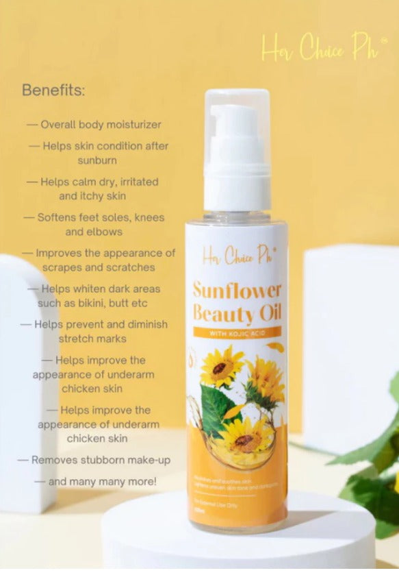 Her Choice Sunflower Beauty Oil 100mL
