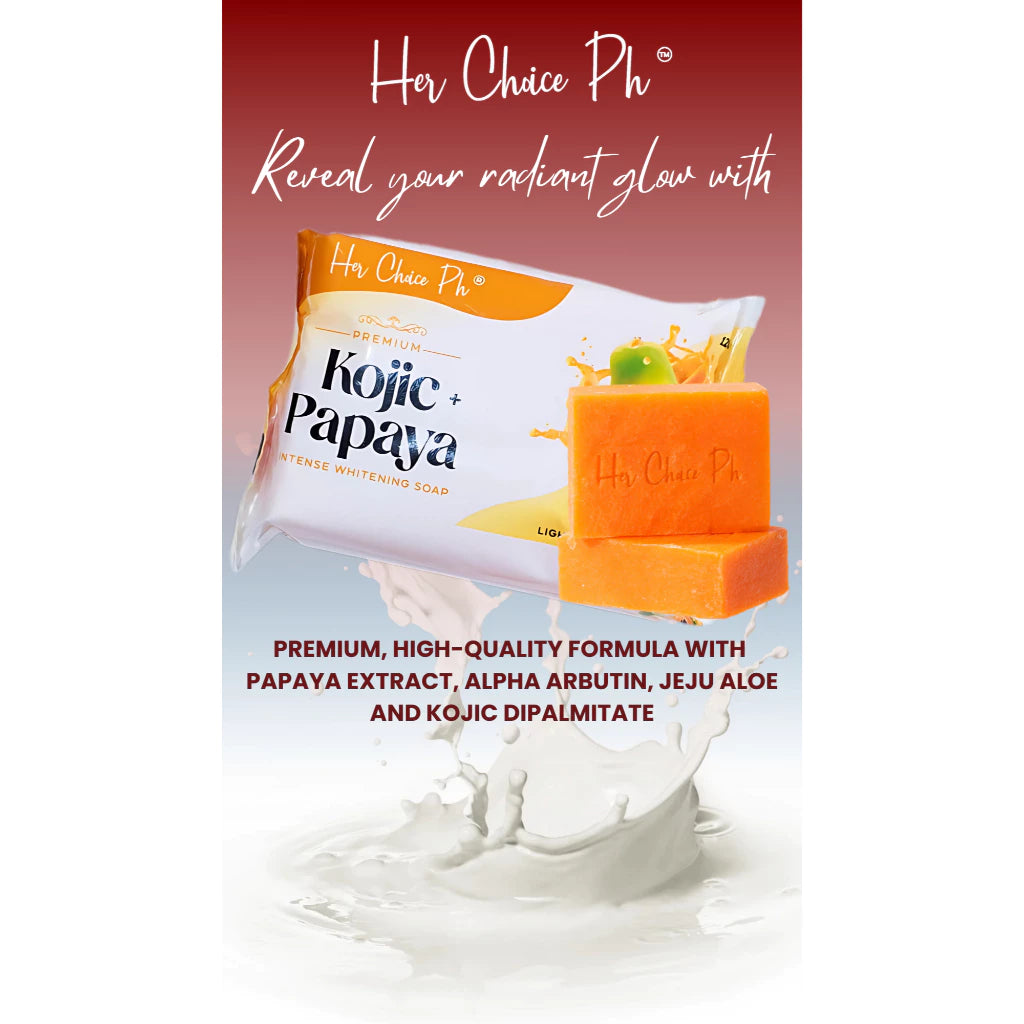 Her Choice Ph Kojic Papaya Soap 120g